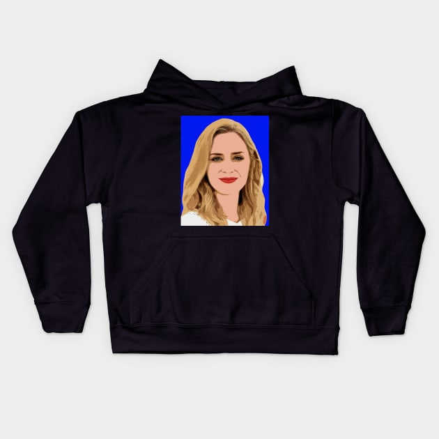 emily blunt Kids Hoodie by oryan80